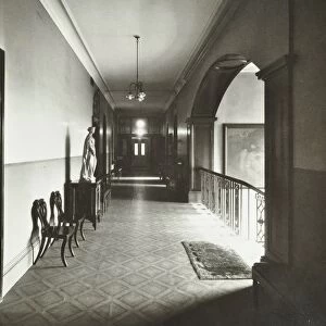 First floor corridor, Bethlem Royal Hospital, London, 1926