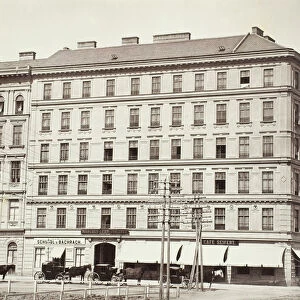 Franz-Josef-Quai No. 13, Zinshaus des Herrn Grafen Anton von Pergen, 1860s