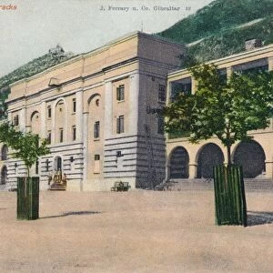 Gibraltar - South Barracks, 1900