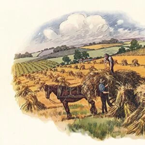 Harvesting at Tolpuddle, (1824), 1934