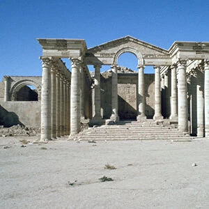 Hellenistic temple, Hatra (Al-Hadr), Iraq, 1977