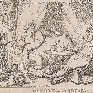 At Home and Abroad, February 28, 1807. February 28, 1807. Creator: Thomas Rowlandson