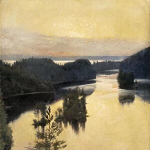 Kaukola Ridge at Sunset, 1889-1890