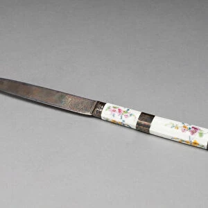 Knife, Sevres, 1761. Creator: Sevres Porcelain Manufactory