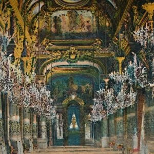 L Opera Garnier - the foyer, Paris, c1920