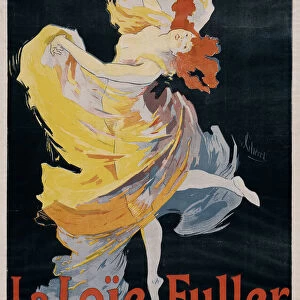 Loie Fuller (Poster). Artist: Cheret, Jules (1836-1932)