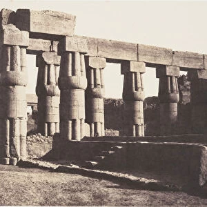 Louksor (Thebes), Construction Posterieure - Galeries - Paralleles