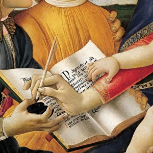 Madonna of the Magnificat (Detail), 1483