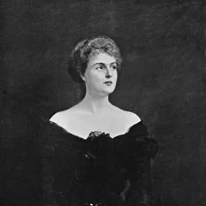 Mrs Errol Guy Turner, 1903. Artist: Hubert von Herkomer