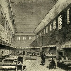 The Old Dormitory in 1840, (1881). Creator: Unknown