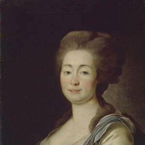 Portrait of Anna Dorothea Louise Schmidt, nee Baroness Klossen, c. 1785. Artist: Levitsky, Dmitri Grigorievich (1735-1822)