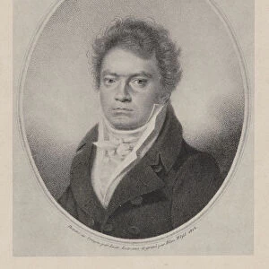 Portrait of Ludwig van Beethoven (1770-1827), 1814