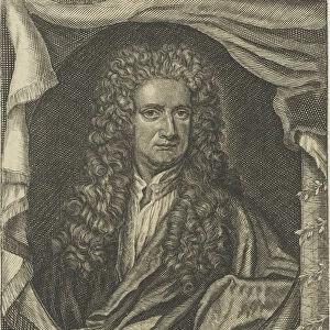 Portrait of Sir Isaac Newton (1642-1727), 1715. Creator: Krauss, Johann Ulrich (1655-1719)