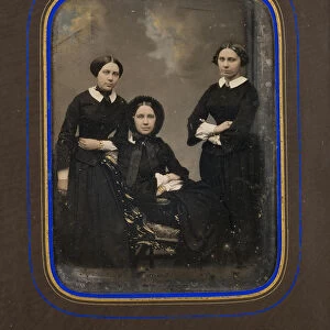Portrait of Sisters Ekaterina Mikhaylovna, Maria Mikhaylovna und Julia Mikhaylovna Pashkov