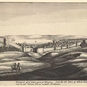 Prospect of the Lower Part of Tangier, ca. 1670. Creator: Wenceslaus Hollar