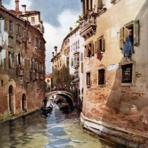 Rio del Olio, Venice, Italy, 1907 (1908-1909). Artist: William Alister Macdonald