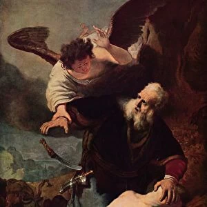 The Sacrifice of Isaac, 1636, (1914). Creator: Rembrandt Harmensz van Rijn