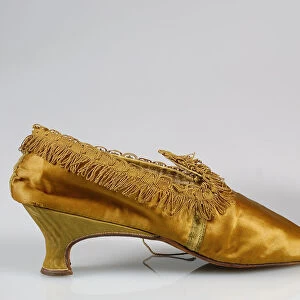 Slippers, European, 1780-89. Creator: Unknown
