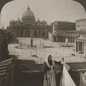 St. Peters and the Vatican, 1905. Creator: Works and Sun Sculpture Studios