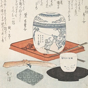 Tea Things, 19th century. Creator: Totoya Hokkei