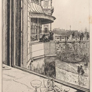 Trafalgar Tavern, Greenwich, 1878. Creator: James Tissot