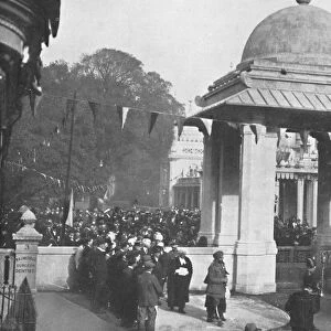 Unveiling of the Indian Memorial Gateway by the Maharaja of Patiala, 26th October 1921, (1939)