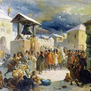 The Veche in the republic of Novgorod, 1861