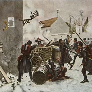 The Württemberg Division at Champigny, 2 December 1870, (1936). Creator: Unknown