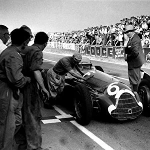 1951 French Grand Prix, Reims. Consalvo Sanesi (Alfa: 2003 Racing Past... Exhibition