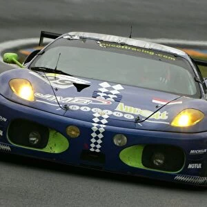 Le Mans 24 Hour Race: Alain Ferte / Ben Aucott / S. Daoudi, JMB Racing Ferrari F430 GT