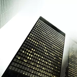 Architectural Photographs Of Business District In Toronto, Ontario