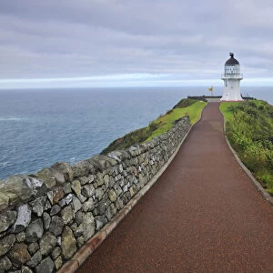 Cape Reinga Lighthouse at Dawn, Cape Reinga, Northland, North Island, New Zealand