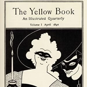 Design By Aubrey Vincent Beardsley 1872 1898 English Illustrator Of The Art Nouveau Era For The Cover Of The Yellow Book Volume 1
