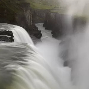 Gullfoss Falls, in the Golden Circle, southwest Iceland
