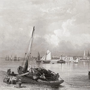 Southampton, Hampshire, England In The Early 19Th Century. From The History Of England Published 1859