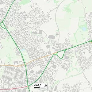 Bradford BD3 7 Map