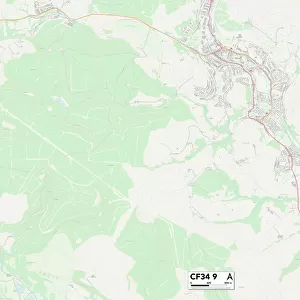 Bridgend CF34 9 Map