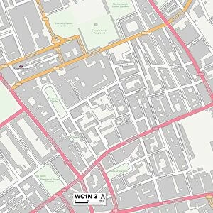 Camden WC1N 3 Map
