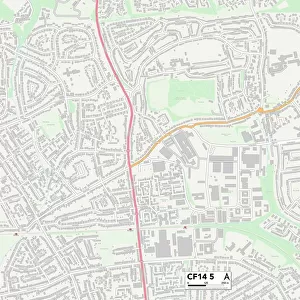 Cardiff CF14 5 Map