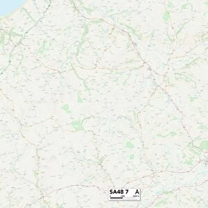 Ceredigion SA48 7 Map
