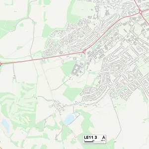 Charnwood LE11 3 Map