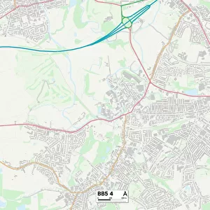 Hyndburn BB5 4 Map
