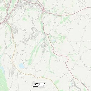 Kirklees HD9 1 Map