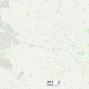 Leicester LE7 9 Map