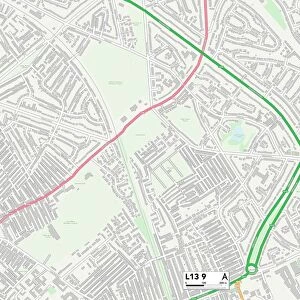 Liverpool L13 9 Map