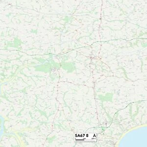 Pembrokeshire SA67 8 Map
