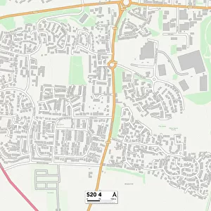 Sheffield S20 4 Map