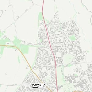 Sussex PO19 5 Map