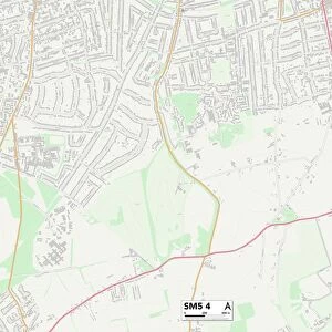 Sutton SM5 4 Map