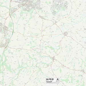 Wrexham LL13 0 Map